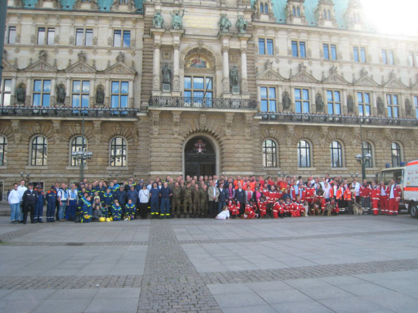 Gemeinsames Gruppenfoto.