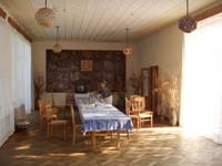 Im G�stehaus der Stadt Ungheni.